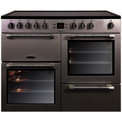 Leisure CK100C210 Cookmaster Electric Range Cooker Silver